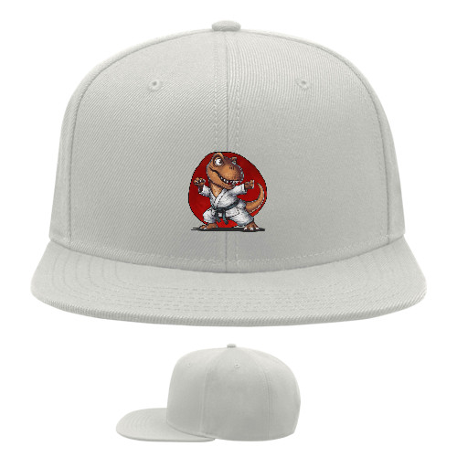 Snapback Baseball Cap - Karate Dino - Mfest