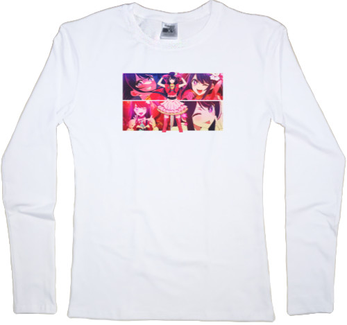 Women's Longsleeve Shirt - Oshi no ko 4 - Mfest