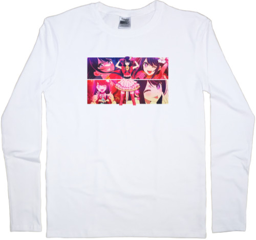 Men's Longsleeve Shirt - Oshi no ko 4 - Mfest