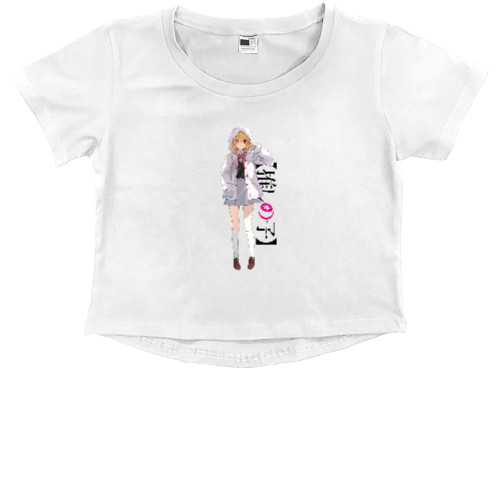 Kids' Premium Cropped T-Shirt - Oshi no ko 8 - Mfest