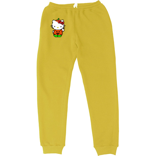 Women's Sweatpants -  Pumpkin Kitty - Mfest