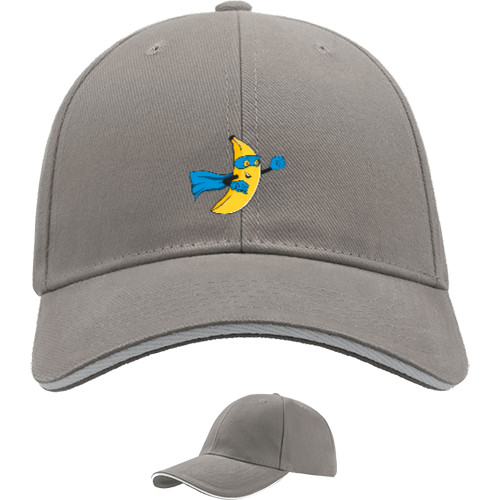 Sandwich Baseball Cap - Superhero Banana - Mfest