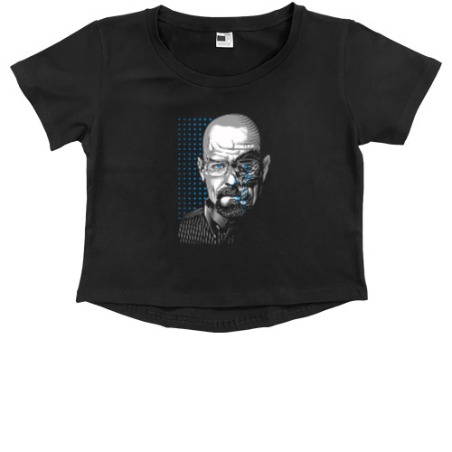 Kids' Premium Cropped T-Shirt -  Walter  White - Mfest