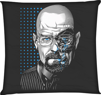 Square Throw Pillow -  Walter  White - Mfest