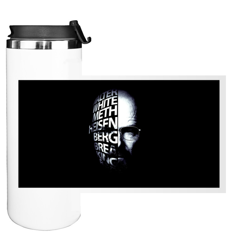 Water Bottle on Tumbler - Breaking Bad Walter White - Mfest