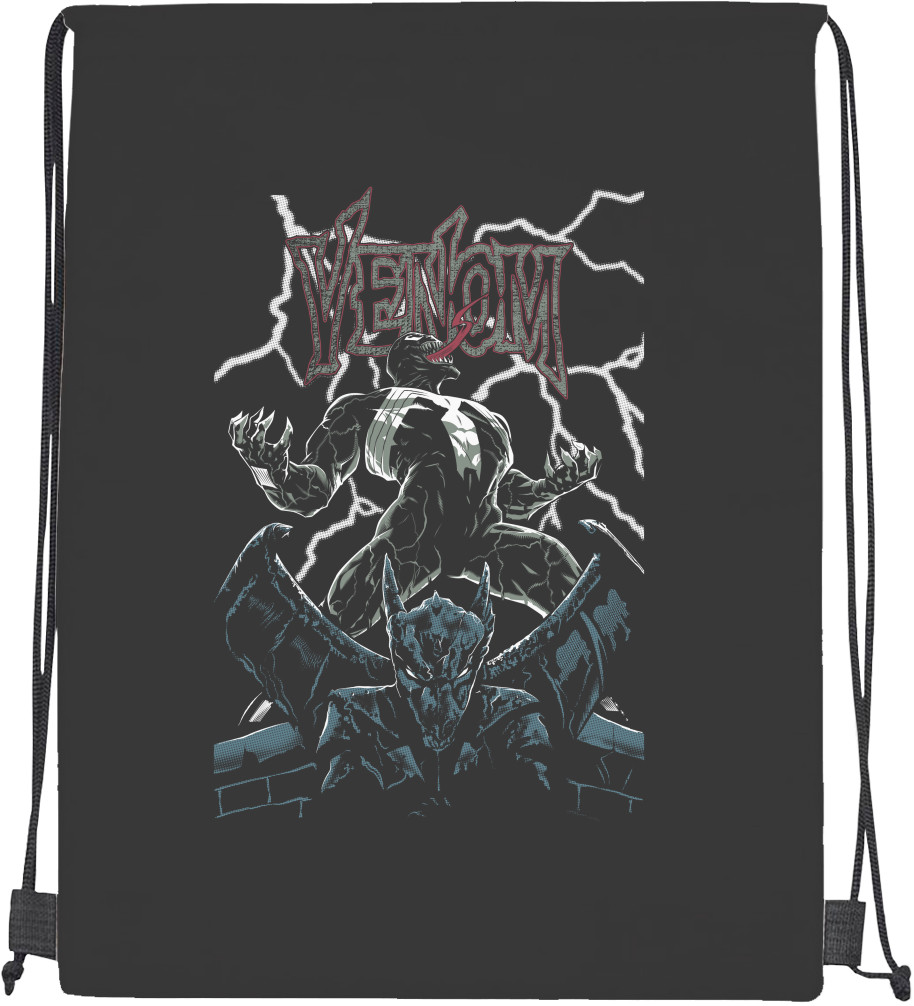 Drawstring Bag - Venom Marvel - Mfest