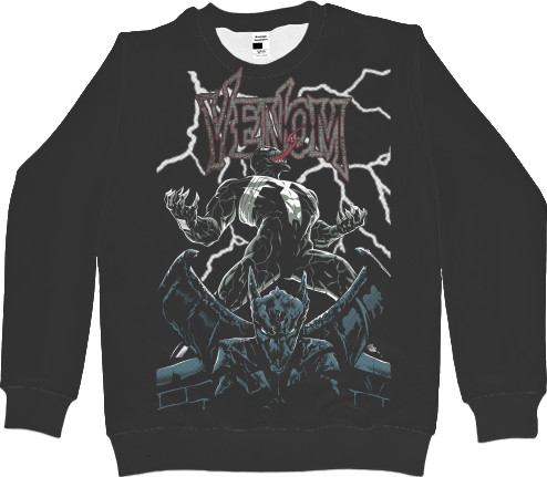 Women's Sweatshirt 3D - Venom Marvel - Mfest