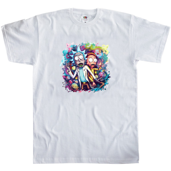 Kids' T-Shirt Fruit of the loom - Rick and Morty 25 - Mfest