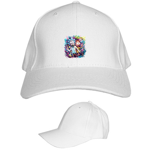 Kids' Baseball Cap 6-panel - Rick and Morty 25 - Mfest