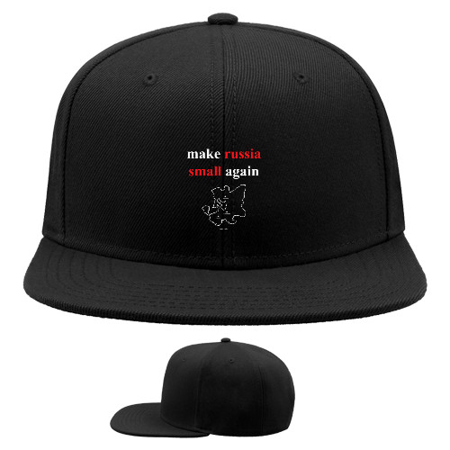 Snapback Baseball Cap - Make Russia small again - Mfest