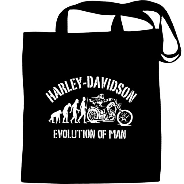 Tote Bag - Harley davidson evolution - Mfest