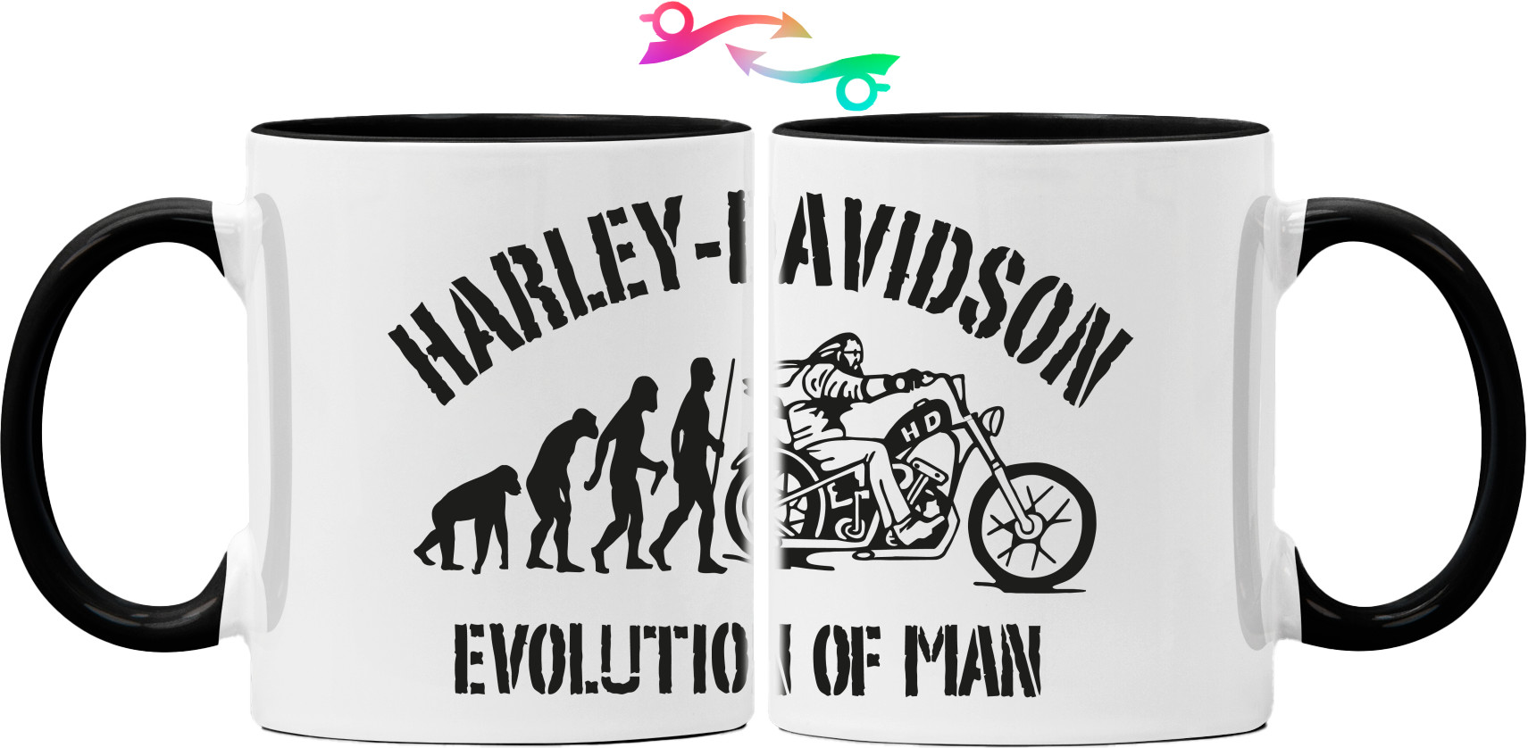 Mug - Harley davidson evolution - Mfest