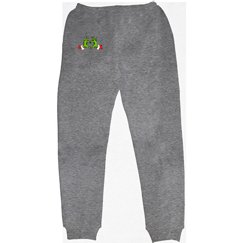 Men's Sweatpants -  Grinch heart - Mfest