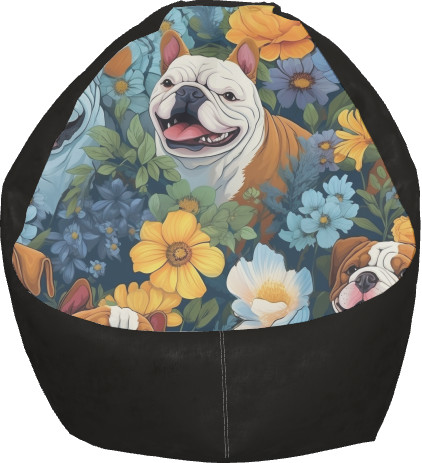 Bean Bag Chair -  Cute English Bulldog - Mfest