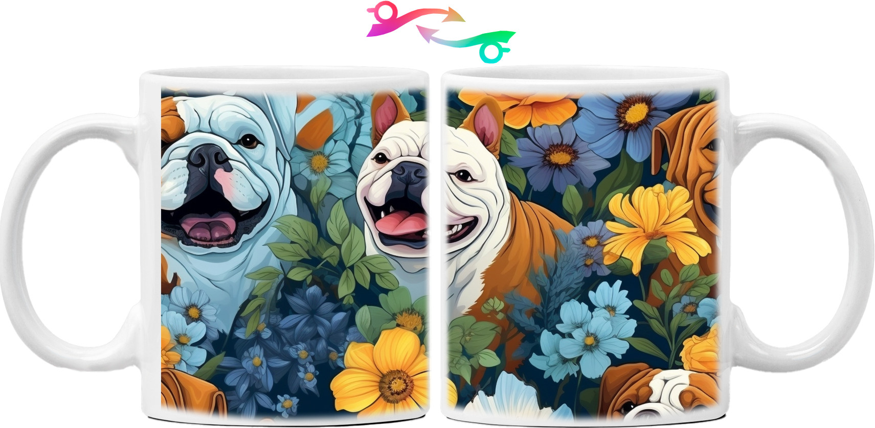 Mug -  Cute English Bulldog - Mfest