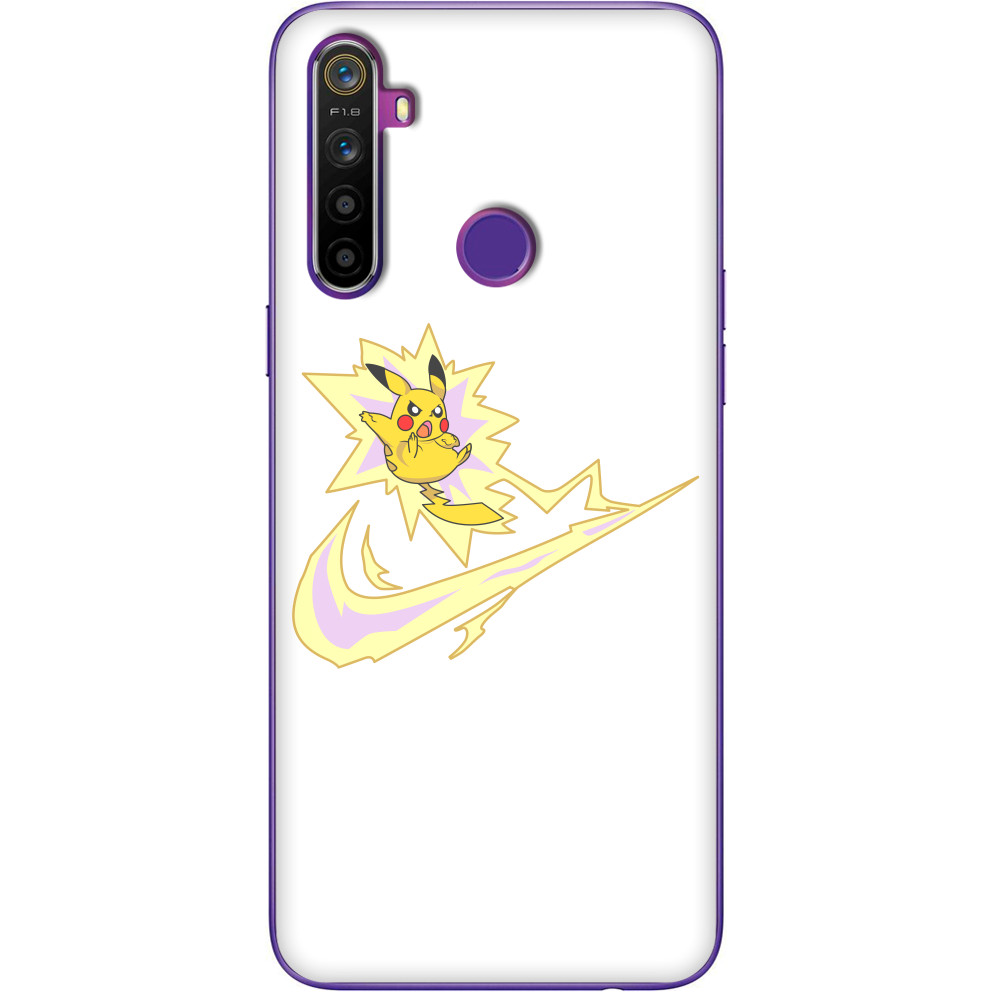 Чехол Realme - Pikachu Nike - Mfest