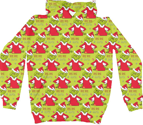 Kids' Hoodie 3D -  Grinch 10 - Mfest