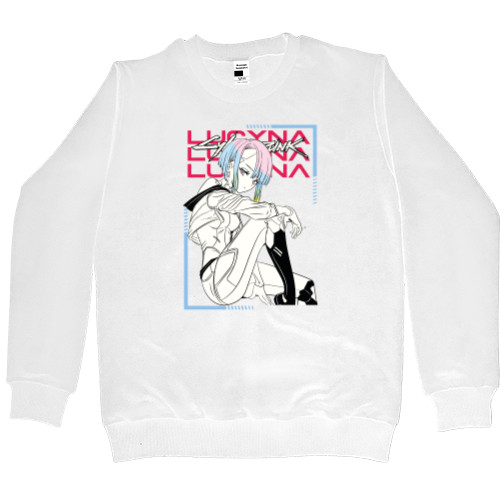 Men’s Premium Sweatshirt - Cyberpunk Edgerunners Lucy - Mfest