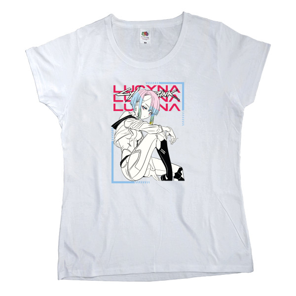 Women's T-shirt Fruit of the loom - Cyberpunk Edgerunners Lucy - Mfest