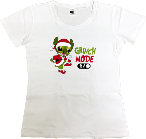 Women's Premium T-Shirt - Grinch mode - Mfest