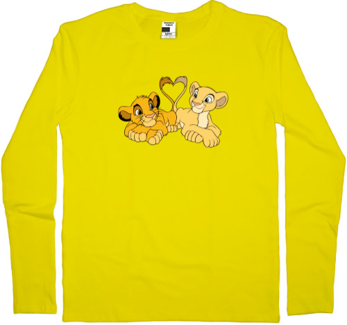 Kids' Longsleeve Shirt - Simba and Nala - Mfest