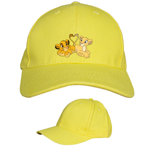 Kids' Baseball Cap 6-panel - Simba and Nala - Mfest