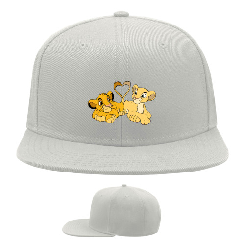 Snapback Baseball Cap - Simba and Nala - Mfest