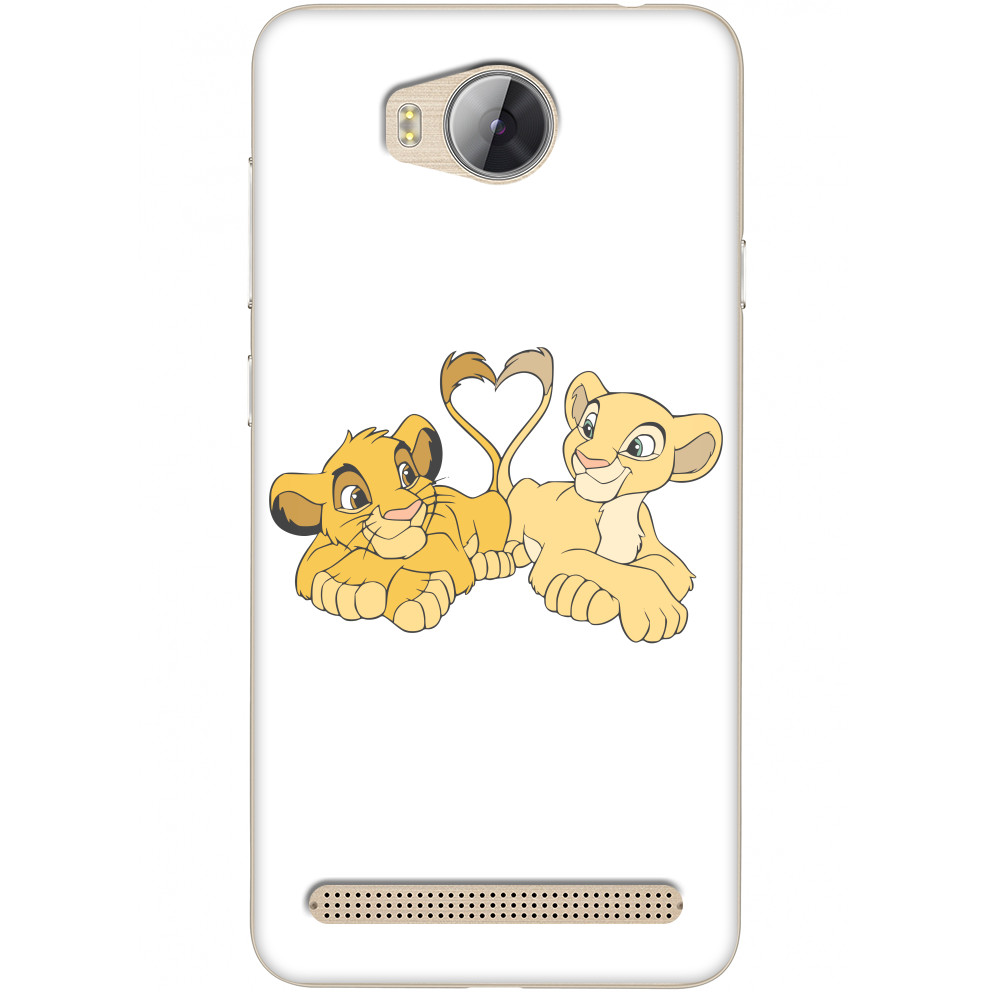 Чехол Huawei - Simba and Nala - Mfest