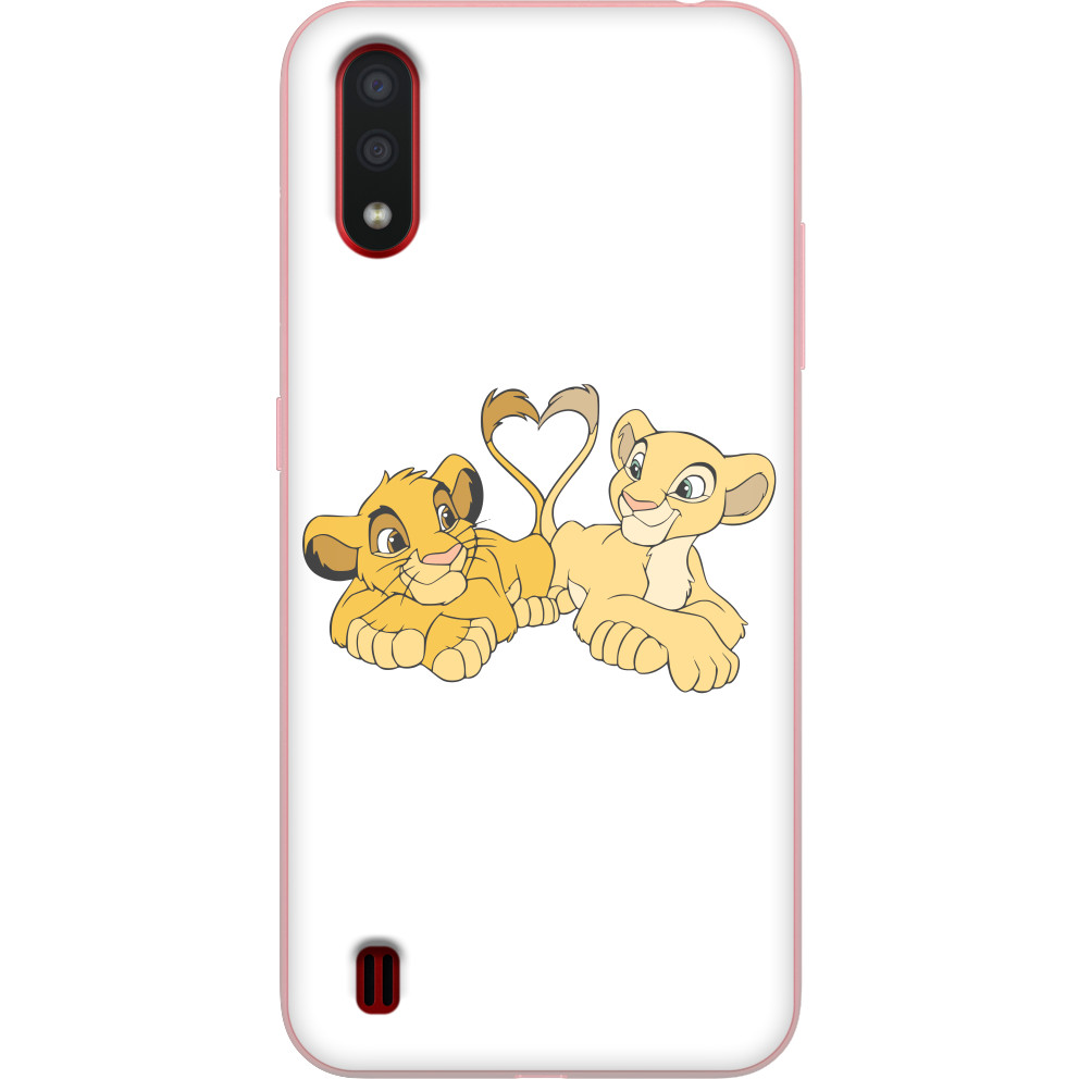 Чехол Samsung - Simba and Nala - Mfest