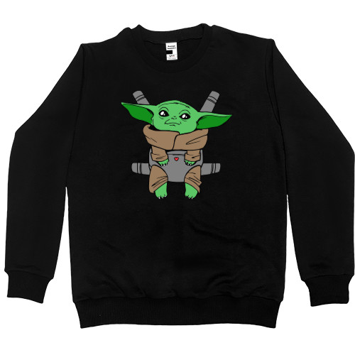 Kids' Premium Sweatshirt - Cute Baby Yoda  - Mfest