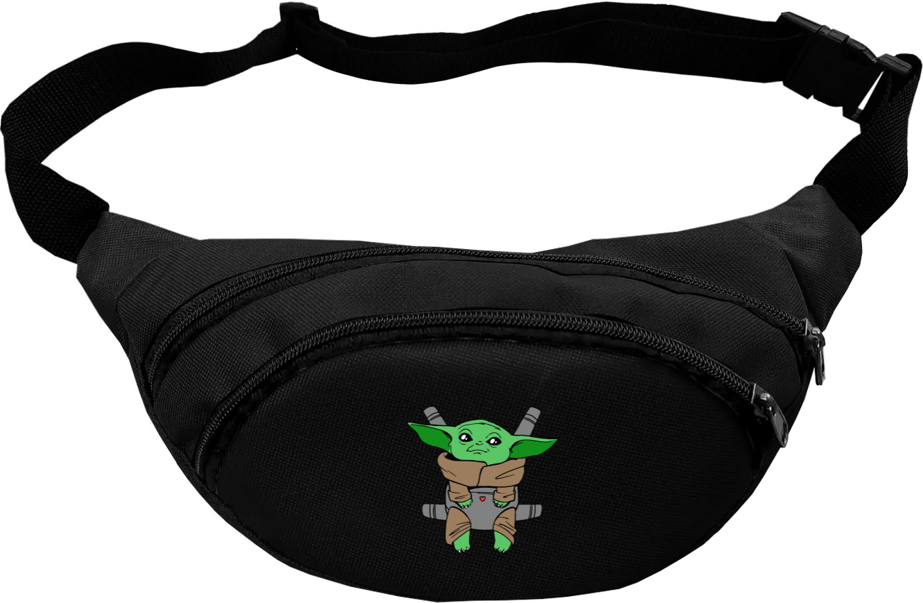 Fanny Pack - Cute Baby Yoda  - Mfest