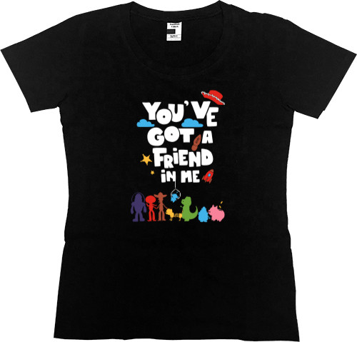 Women's Premium T-Shirt - I am your faithful friend of Toy Story Woody - Mfest