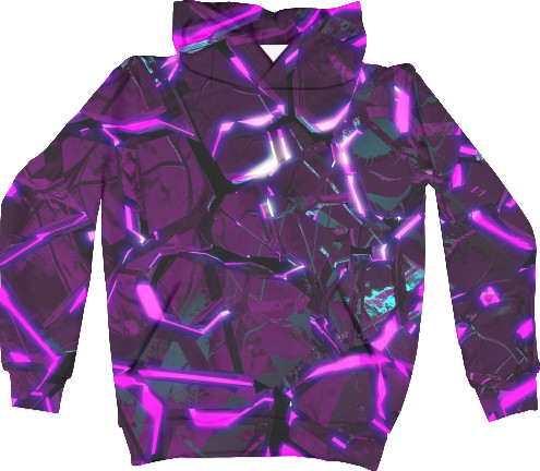 Unisex Hoodie 3D - Розлом Плит - Mfest