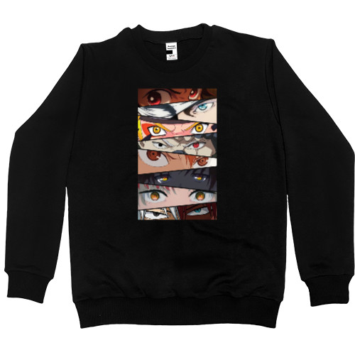 Men’s Premium Sweatshirt - Anime Eyes - Mfest