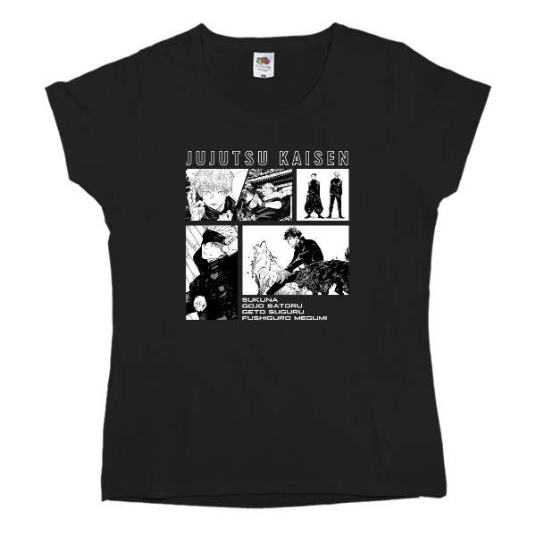 Women's T-shirt Fruit of the loom - Jujutsu Kaisen - Mfest