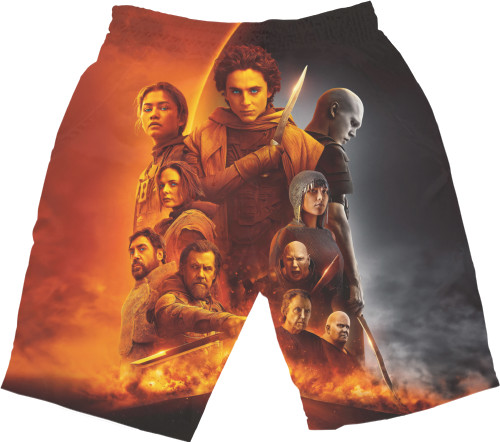 Men's Shorts 3D - Дюна 3 - Mfest