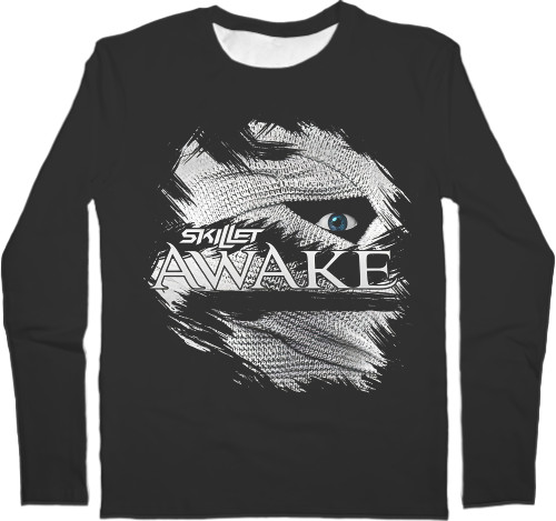 Kids' Longsleeve Shirt 3D - Skillet Awake  - Mfest