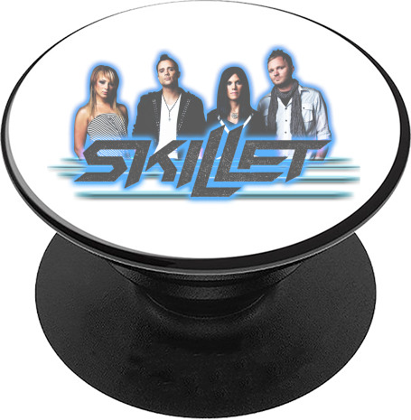 PopSocket Подставка для мобильного - Музыкальный ансамбль Skillet Awake Rock - Mfest