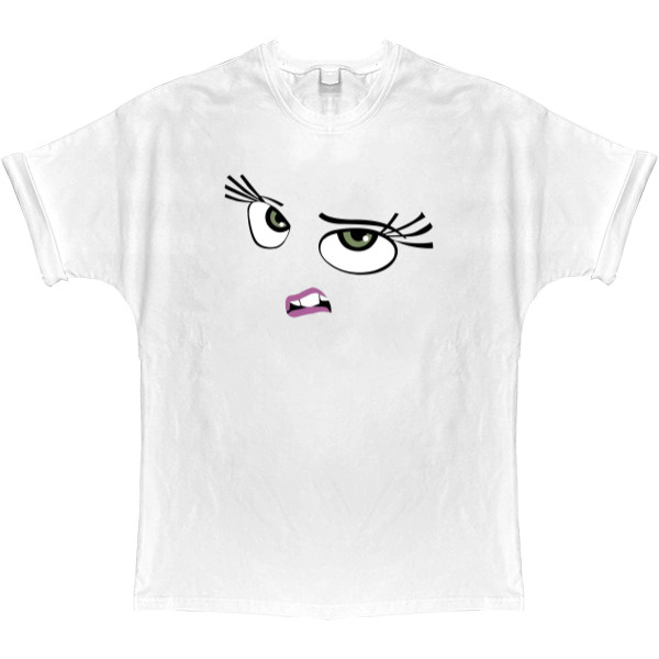 T-shirt Oversize - The face of disgust - Mfest