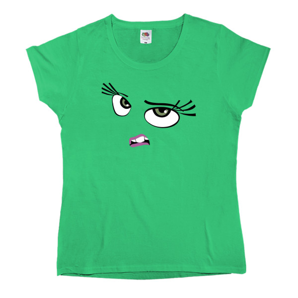 Women's T-shirt Fruit of the loom - The face of disgust - Mfest