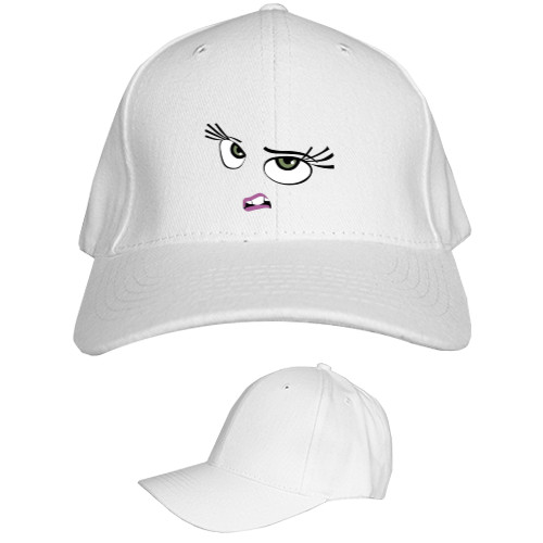 Kids' Baseball Cap 6-panel - The face of disgust - Mfest