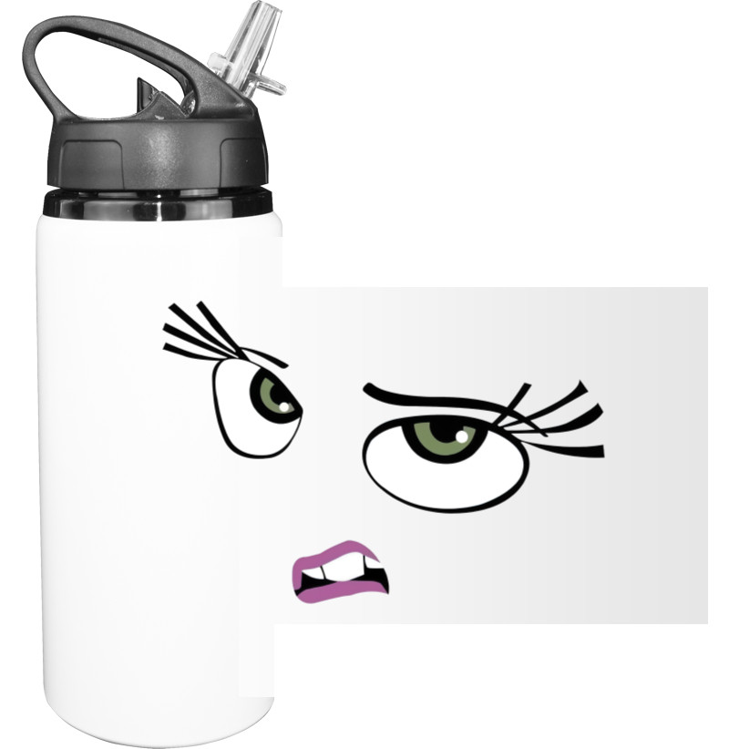 Sport Water Bottle - The face of disgust - Mfest