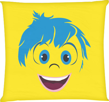 Square Throw Pillow - Joy 2 - Mfest