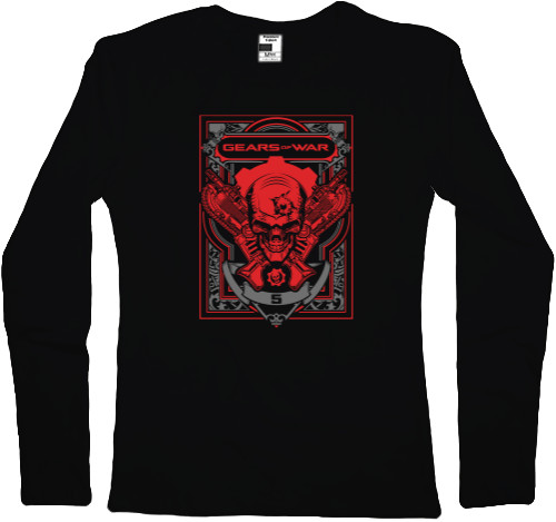 Women's Longsleeve Shirt - Gears of War 8 - Mfest