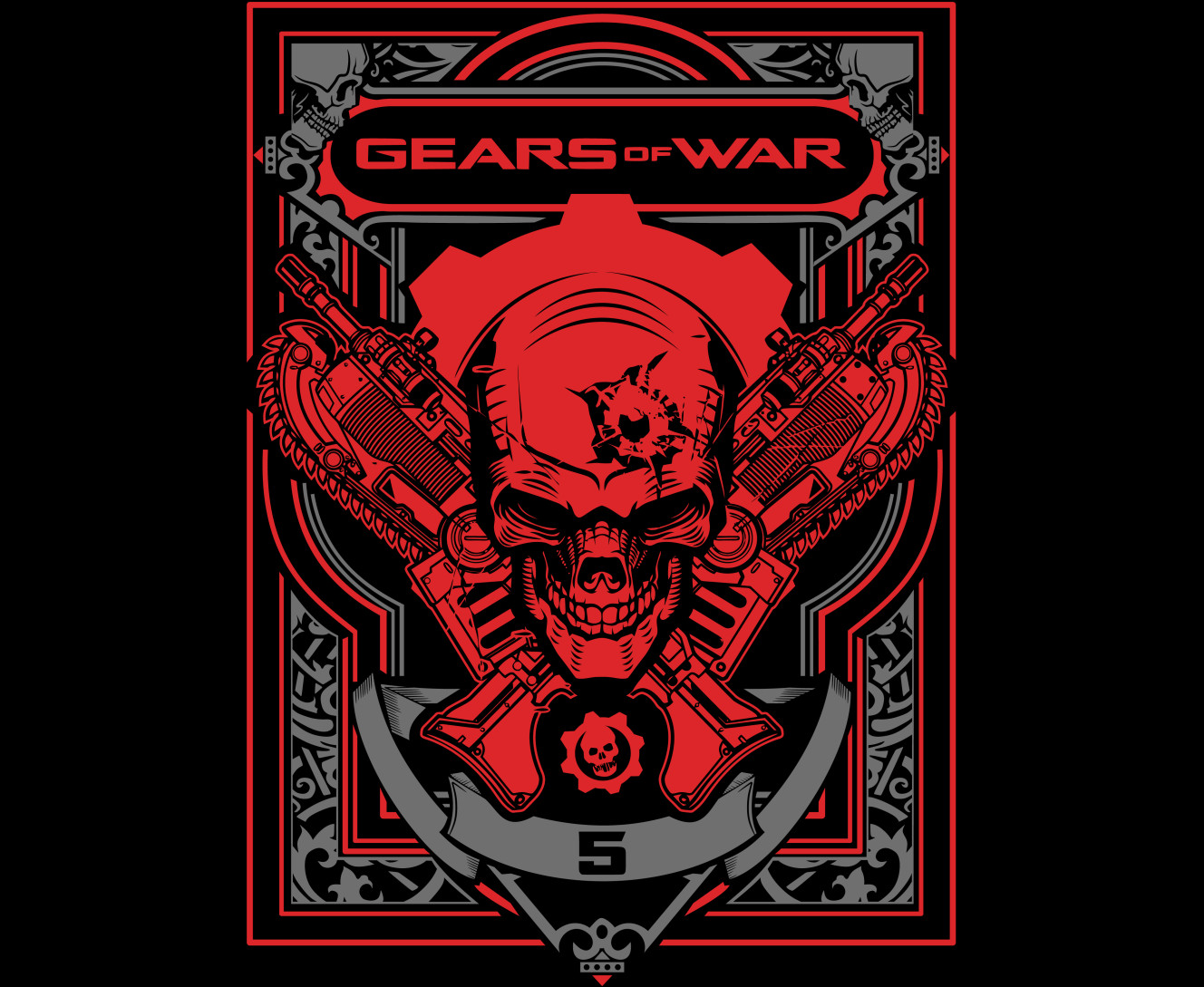 Mouse Pad - Gears of War 8 - Mfest