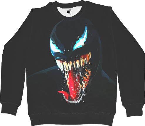 Women's Sweatshirt 3D - Веном - Mfest