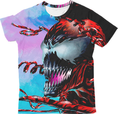 Man's T-shirt 3D -  Venom Art - Mfest