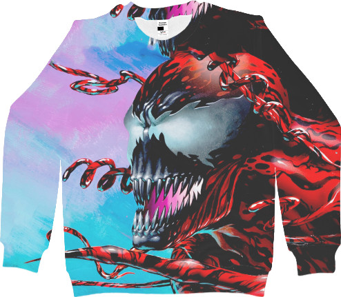 Women's Sweatshirt 3D - Веном Арт - Mfest