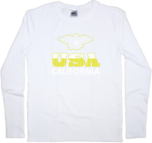 Men's Longsleeve Shirt - USA California - Mfest