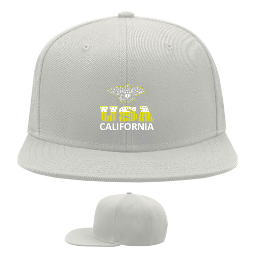 Snapback Baseball Cap - USA California - Mfest